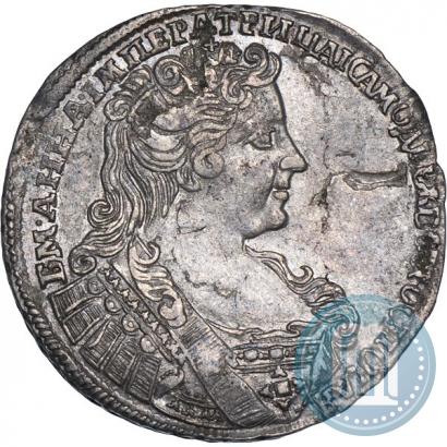 Фото Полтина 1732 года  