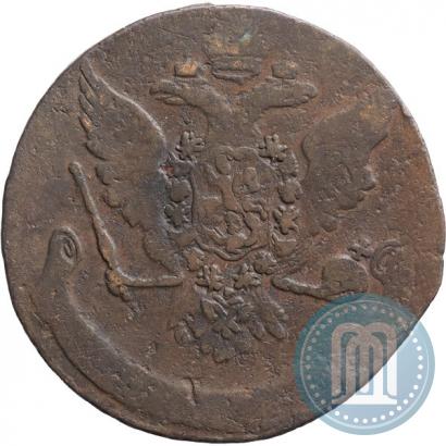 Picture 5 kopecks 1758 year  