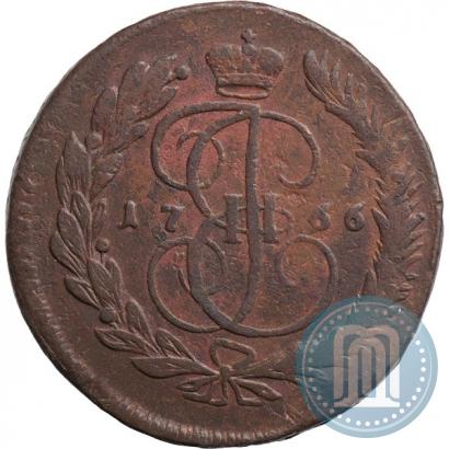 Picture 5 kopecks 1766 year ММ 