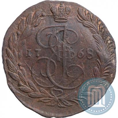 Фото 5 копеек 1768 года ЕМ 