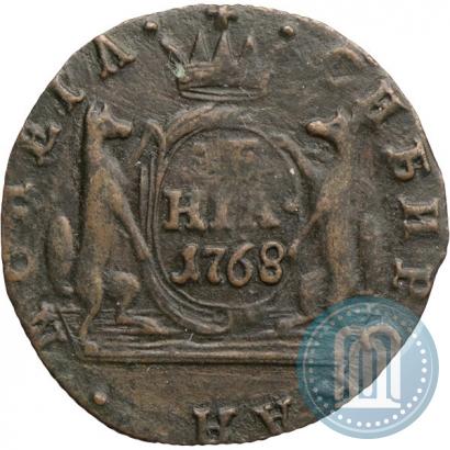 Фото Денга 1768 года КМ 