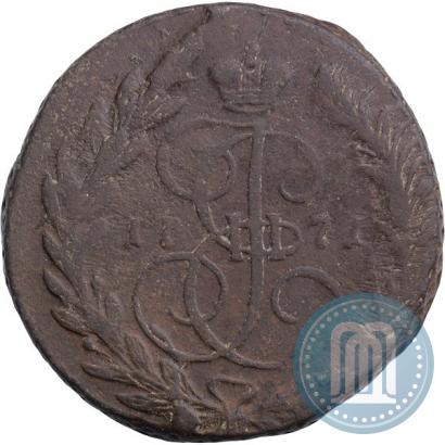 Фото 2 копейки 1771 года ЕМ 
