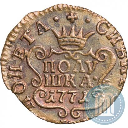 Фото Полушка 1771 года КМ 