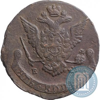 Фото 5 копеек 1772 года ЕМ 