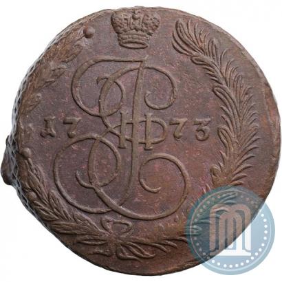 Picture 5 kopecks 1773 year ЕМ 