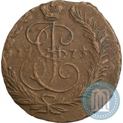 Фото 2 копейки 1773 года ЕМ 