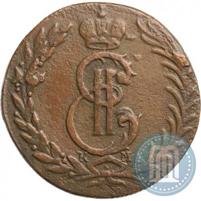 Picture 5 kopecks 1775 year КМ 