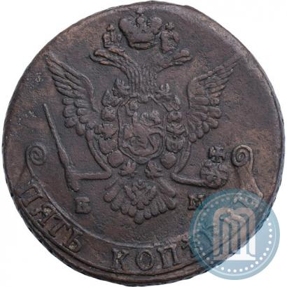 Фото 5 копеек 1777 года ЕМ 