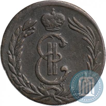 Фото 2 копейки 1778 года КМ 