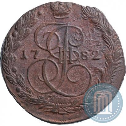 Фото 5 копеек 1782 года ЕМ 
