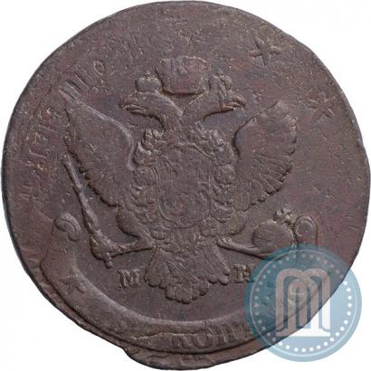 Picture 5 kopecks 1788 year ММ 