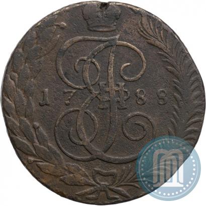 Picture 5 kopecks 1788 year ТМ 