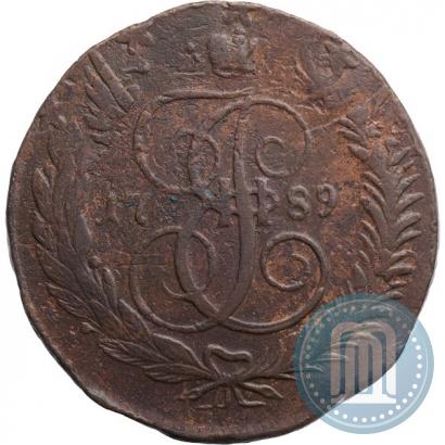 Picture 5 kopecks 1789 year ММ 