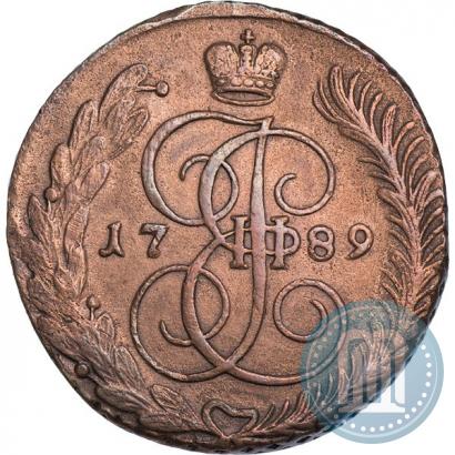 Picture 5 kopecks 1789 year АМ 