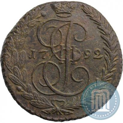 Picture 5 kopecks 1792 year ЕМ 
