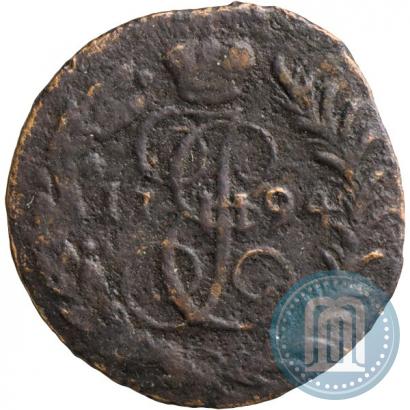 Фото Полушка 1794 года КМ 