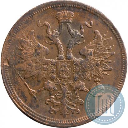 Фото 5 копеек 1859 года ЕМ "Тип 1860-1867"