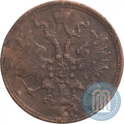Фото 5 копеек 1860 года ЕМ 