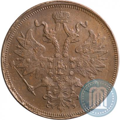 Фото 5 копеек 1864 года ЕМ 