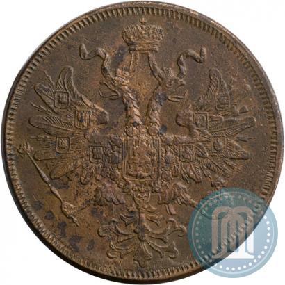 Фото 5 копеек 1864 года ЕМ 
