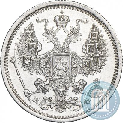 Picture 20 kopecks 1878 year СПБ-НФ 