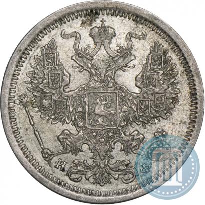 Picture 20 kopecks 1878 year СПБ-НФ 