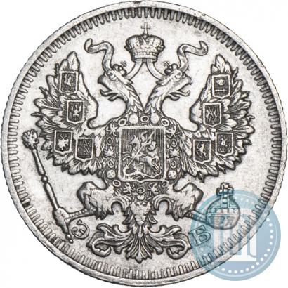 Picture 20 kopecks 1909 year СПБ-ЭБ 