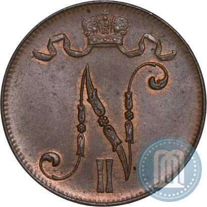 Picture 5 pennia 1916 year  