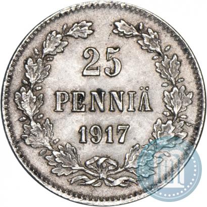 Фото 25 пенни 1917 года S 