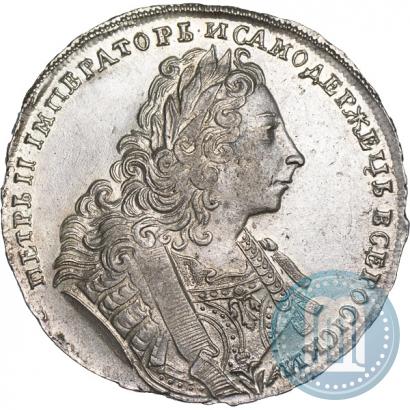 Фото 1 рубль 1729 года  "Тип 1729"
