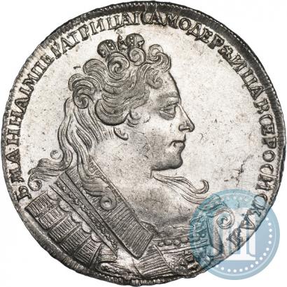 Фото 1 рубль 1731 года  