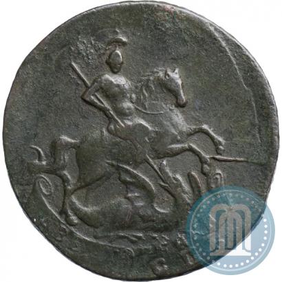 Фото 2 копейки 1757 года  "Номинал под Св. Георгием"