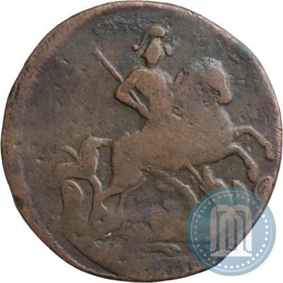 Фото 2 копейки 1759 года  "Номинал под Св. Георгием"