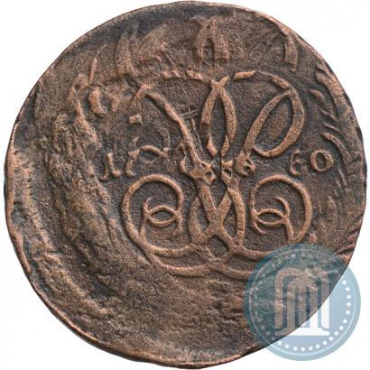 Фото 1 копейка 1760 года  