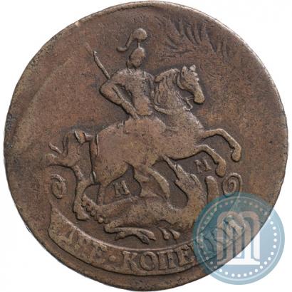 Фото 2 копейки 1763 года ММ 