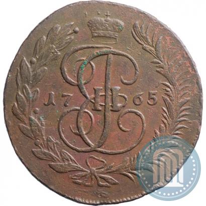 Фото 5 копеек 1765 года ММ 