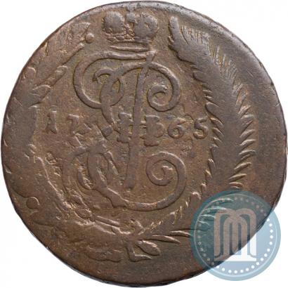 Фото 2 копейки 1765 года СПМ 