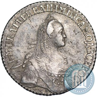 Фото Полуполтинник 1767 года ММД-EI 