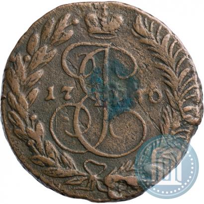 Фото 2 копейки 1770 года ЕМ 