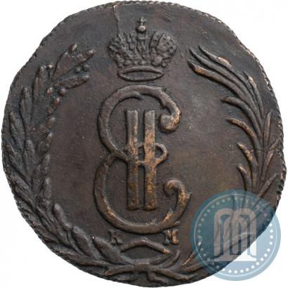 Фото 2 копейки 1770 года КМ 