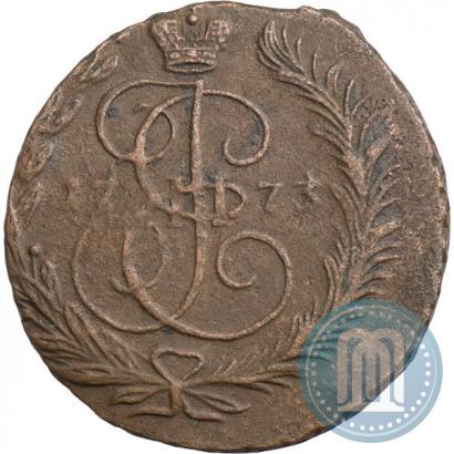 Фото 2 копейки 1773 года ЕМ 