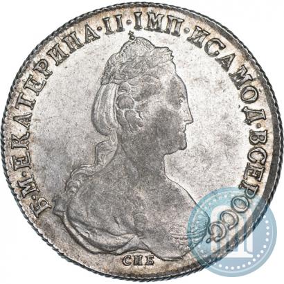 Фото 1 рубль 1782 года СПБ-ИЗ 