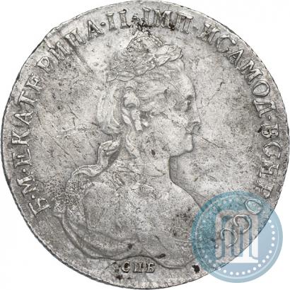 Фото 1 рубль 1783 года СПБ-ИЗ 