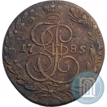 Фото 5 копеек 1785 года КМ 