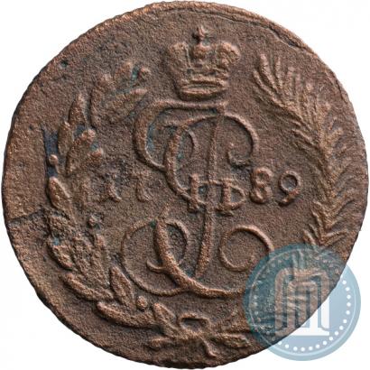 Фото Полушка 1789 года КМ 