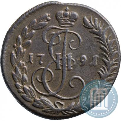 Фото Денга 1791 года КМ 