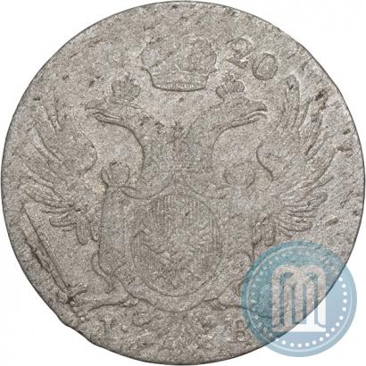 Фото 10 грошей 1820 года IB 