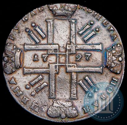 Picture 1 rouble 1727 year  "Petersburg type"