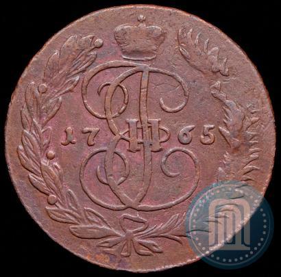 Фото 5 копеек 1765 года ММ 