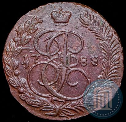 Фото 5 копеек 1788 года ЕМ 